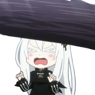 Ехидна Лучшая Вайфу telegram stickers