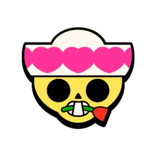 😁 617f50e6 Poco Brawl Stars poco, brawl stars, วิดีโอเกม, ตัวละคร, อีโมจิ, สติกเกอร์ telegram sticker