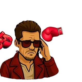😖 35cd553a Tony Stark desenho animado, triste, Homem de Ferro, Marvel, Vingadores telegram sticker