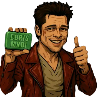 (TYLER)ED/@edrismrdi @edraop telegram stickers