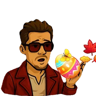 (TYLER)ED/@edrismrdi @edraop telegram stickers