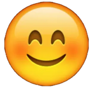 😊 807b980f Emoji, Senyum, Senang, Perasaan telegram sticker