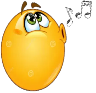 🚶 f0d8eac4 Emoji, Peluit, Musik, Kartun, Wajah telegram sticker