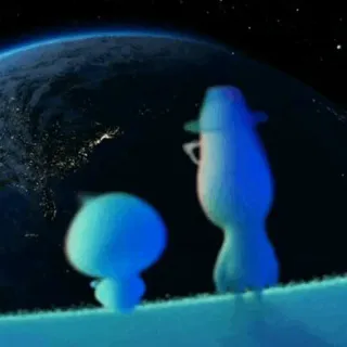 🐋 4f7b9b14 Soul pixar, soul, animasi, film telegram sticker