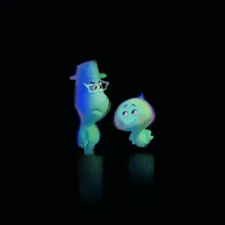 🐋 58bfa2c6 Soul Soul, Pixar, Disney, Animasi, Joe Gardner, 22 telegram sticker