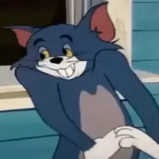 🤍 94373dd6 Tom Cat Tom and Jerry hoạt hình, mèo, hình động, hài hước, nhân vật telegram sticker