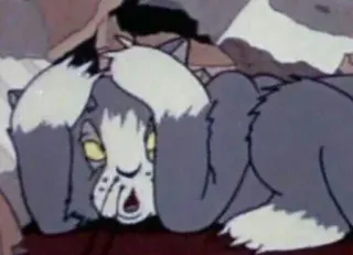 🤍 9fdda8f0 Hoạt hình, Mèo, Động vật, Buồn, Đau khổ, Cổ điển telegram sticker