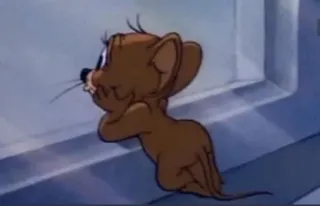 🤍 e0fbb6e6 Jerry Tom and Jerry hoạt hình, chuột, phim hoạt hình, cổ điển, hài hước, dễ thương telegram sticker