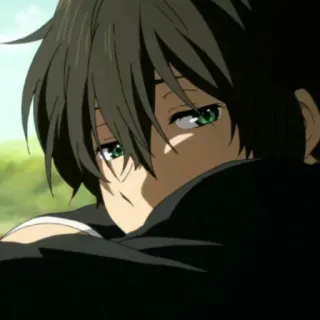 💞 835a6649 Anime, Garoto, Olhos verdes, Personagem, Mangá, Otaku, Arte telegram sticker