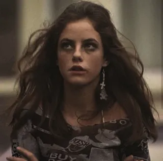 🦋 733a82de Effy Stonem Skins Porträt, Frau, TV Serie, Skins, Effy Stonem telegram sticker