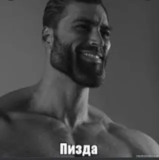 😍 c80f3d72 Пизда Meme, Gigachad, Ofensivo, Ruso telegram sticker
