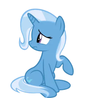 😞 e13444a8 ม้าโพนี่, การ์ตูน, สัตว์, ม้า, น่ารัก, เศร้า telegram sticker