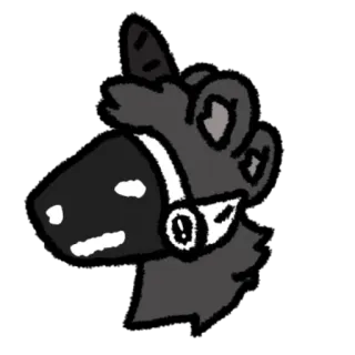 😐 eb7cc893 Protogen, Furry, Robot, Cyborg, Binatang, Anthro telegram sticker