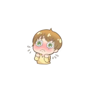 😢 f5605e65 Аниме, Чиби, Плач, Милый, Грустный, Слезы, Манга whatsapp sticker