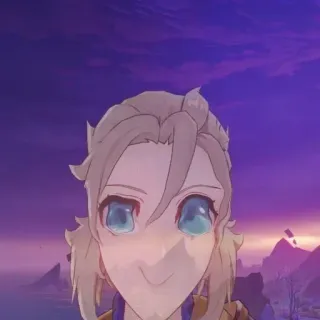 😋 a87e04a2 Albedo Genshin Impact Anime, Gra wideo, Genshin Impact, Albedo telegram sticker