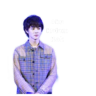 🌸 377f1cff Aku Kalem Kok personne, homme, calme, indonésien telegram sticker