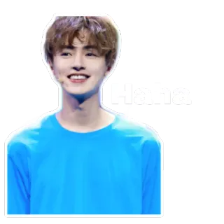 😂 f8aeb6c9 Haha haha, rire, sourire, personne, joyeux telegram sticker