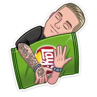 Музыка вкуснее с Lay’s :: @TgSticker telegram stickers