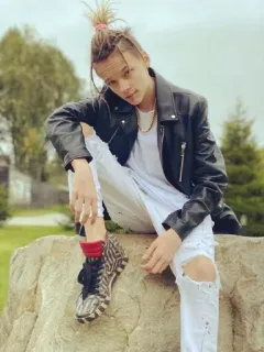 🌟 bb2447df Thiếu niên, Người mẫu, Phong cách, Thời trang whatsapp sticker