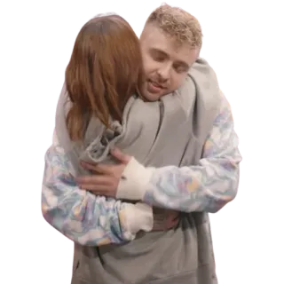 😊 5b44425f объятие, нежность, любовь, дружба, обнимать whatsapp sticker