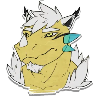 Shynjy char.s telegram stickers