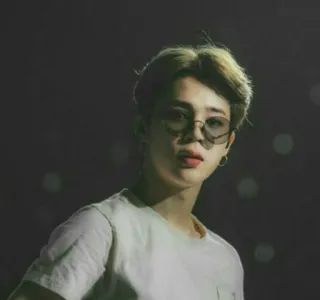 🕸 73dec819 Jimin kpop, penyanyi, pria, kacamata, orang, idola telegram sticker