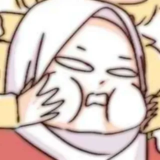 🍒 6b252adb Kartun, Wajah, Ekspresi, Terhimpit, Lucu, Meme telegram sticker