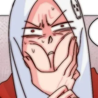 🍒 de7797f3 kartun, ekspresi, anime, lucu, emosi telegram sticker