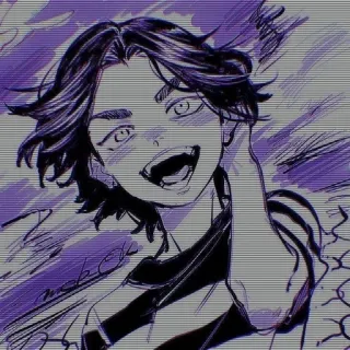 😞 30bd7461 Anime, Middelvinger, Illustratie, Aanstootgevend, Cartoon whatsapp sticker