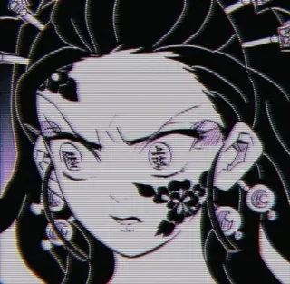 🌟 07be9835 Daki Demon Slayer Daki, Demon Slayer, Anime, Manga, Personage, Kunst telegram sticker