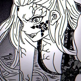 🌟 9232c2b7 Daki Demon Slayer Anime, Demon Slayer, Daki, Manga, Personage telegram sticker