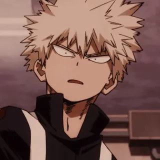 🧚 9b11d107 Bakugo My Hero Academia Anime, My Hero Academia, Bakugo, Personaggio whatsapp sticker