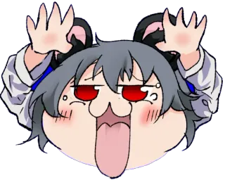 👻 c542790c Аниме, Лицо, Мультфильм, Выражение, Смешно telegram sticker