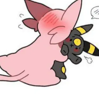 🏃‍♀️ 6b6738e7 Hoạt hình, Pokémon, Eevee, Espeon, Umbreon, Động vật whatsapp sticker