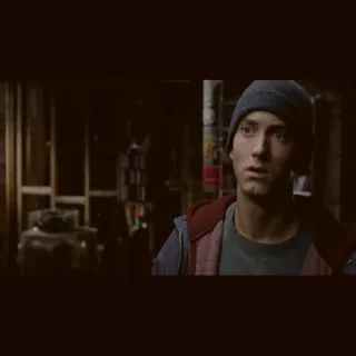 😟 523df292 Eminem แร็ปเปอร์, นักดนตรี, คนดัง, ภาพเหมือน, ผู้ชาย telegram sticker