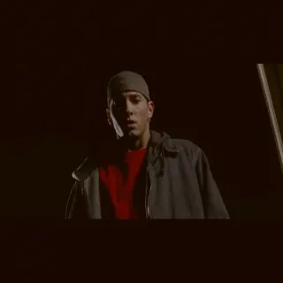 😦 5b463ea1 Eminem Eminem, แร็ปเปอร์, ฮิปฮอป, เพลง telegram sticker