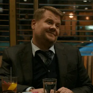 〰 51633640 James Corden attore, celebrità, ritratto, James Corden telegram sticker