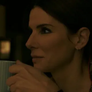 〰 aded5359 donna, ritratto, Sandra Bullock, attrice, viso telegram sticker