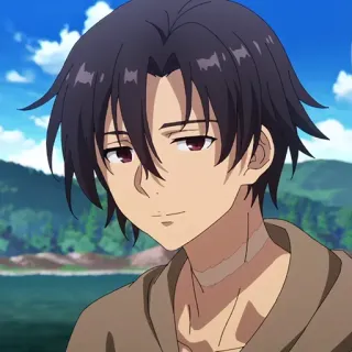 💫 758b6b03 アニメ, キャラクター, ポートレート, 男, 笑顔 telegram sticker