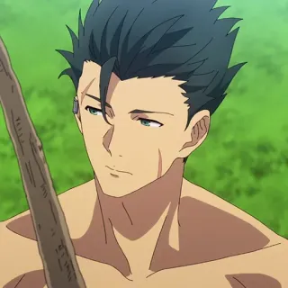 💫 8e1da6f6 アニメ, キャラクター, 男, ポートレート telegram sticker