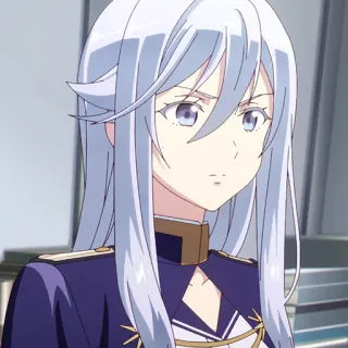 💎 5cc82d75 Vladilena Milizé 86 -Eighty Six- อนิเมะ, ตัวละคร, วลาดิเลน่า มิริเซ่, 86 -เอทตี้ซิกซ์- telegram sticker