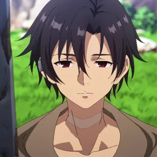 💥 e0905866 anime, personaje, masculino, moreno telegram sticker