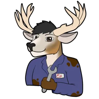 Eikthyrnir telegram stickers