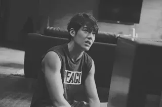 ➿ fd74b165 PEACE uomo, canottiera, pace, bianco e nero whatsapp sticker