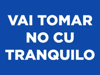 ☺️ f0f998f2 VAI TOMAR NO CU
TRANQUILO 冒犯, 侮辱, 脏话, 葡萄牙语 telegram sticker