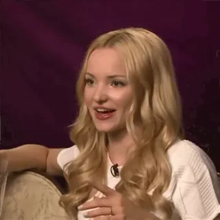 🦄 04443775 actrice, blonde, portrait, célébrité, femme, souriante telegram sticker