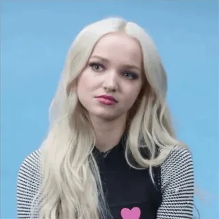 ☁ 2a2558f0 Dove Cameron actrice, chanteuse, blonde, célébrité telegram sticker