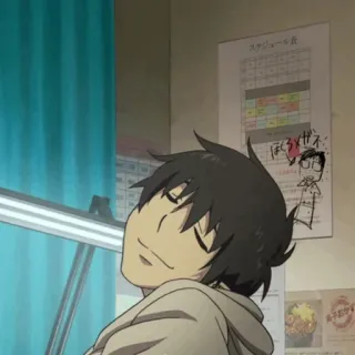 ☁️ 28faaca6 ぼくメガネ 애니메이션, 안경, 캐릭터, 일본어 telegram sticker