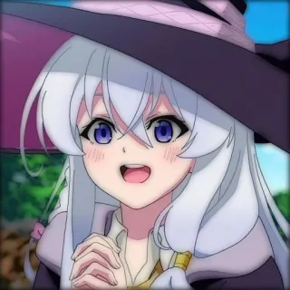 🌟 6059324a anime, witch, fantasy, magic, girl, character telegram sticker
