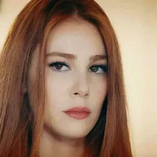 😐 adc01319 mulher, retrato, cabelo ruivo, bonita, rosto, pessoa whatsapp sticker